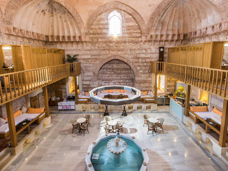 Get a full body scrub at a hammam in Istanbul