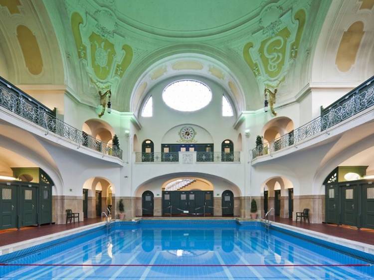 Kick back at an Art Nouveau sauna in Munich