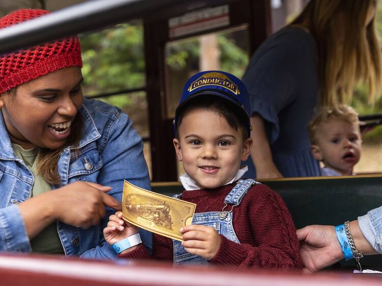 Puffing Billy is transforming into the magical Polar Express this December