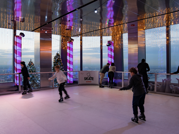 I skated inside the tallest skyscraper in the Western Hemisphere and it was heart-warming